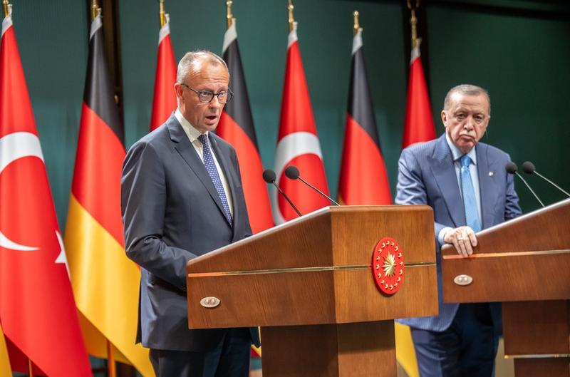 Merz in Ankara: Deutschland sucht Einfluss bei Präsident Erdogan