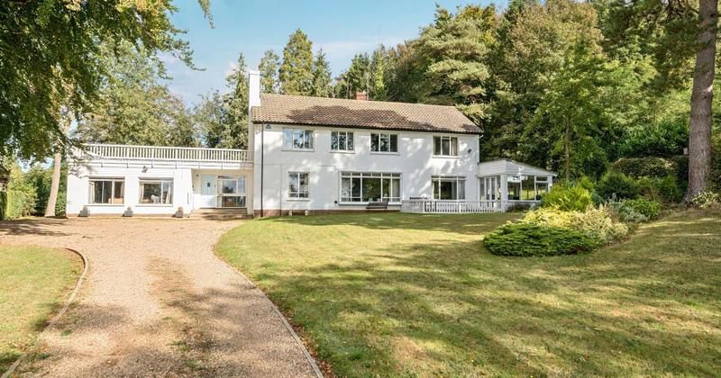 Large contemporary house overlooking River Bure for sale at £1.1m Large contemporary house overlooking River Bure for sale at £1.1m