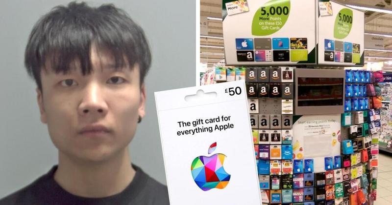 Man jailed over £1m gift card tampering scam run by Chinese gangsters Man jailed over £1m gift card tampering scam run by Chinese gangsters