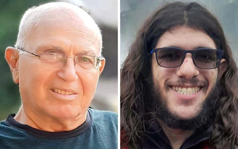 Remains of deceased hostages Amiram Cooper 84, and Sahar Baruch, 25, returned to Israel Remains of deceased hostages Amiram Cooper 84, and Sahar Baruch, 25, returned to Israel