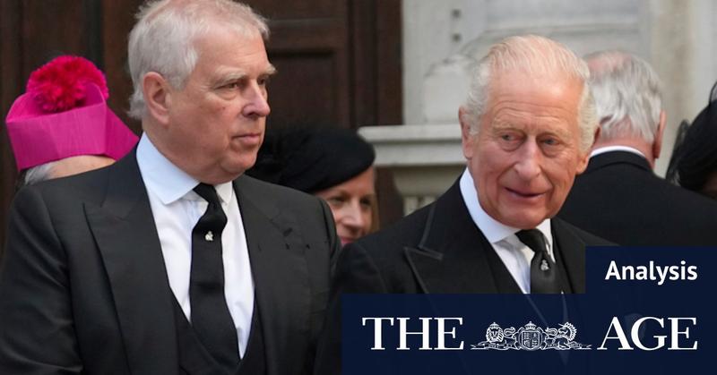 Andrew believed the worst was over ... the King had other ideas