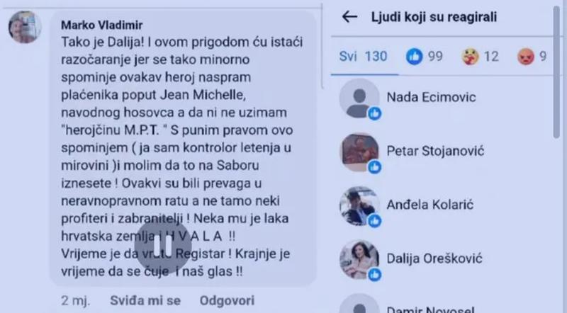 VIDEO Orešković lajkala komentar koji Nicoliera naziva 'plaćenikom', Deur joj poručio: Zašto mrzite hrvatski narod?