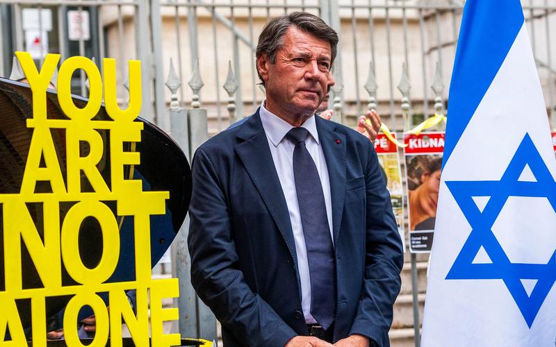 Meet the French mayor who hung Israeli flags and a hostage banner on his City Hall Meet the French mayor who hung Israeli flags and a hostage banner on his City Hall