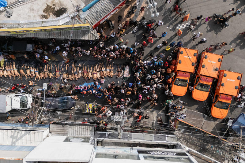 Levantamento mostra que 22% expressaram nojo e 11% alegria nas redes após operação