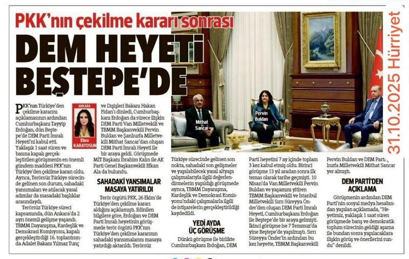 Bir zamanlar “Kandil’in uzantıları” dedikleriyle Beştepe’de Bir zamanlar “Kandil’in uzantıları” dedikleriyle Beştepe’de