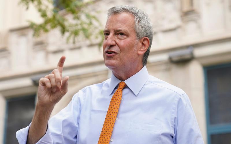 Ex-NY mayor Bill de Blasio meets Bill DeBlasio after Mamdani interview mix-up