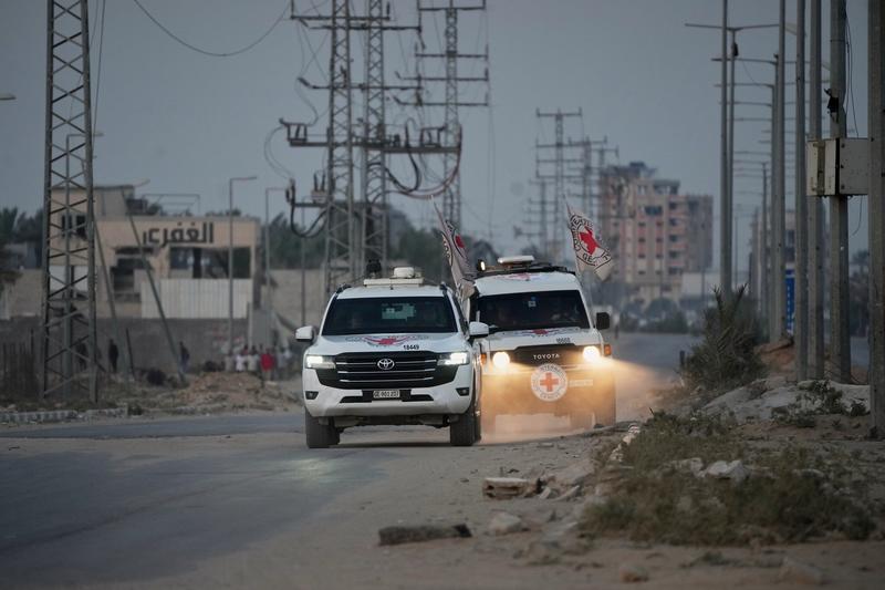 Red Cross says it transferred partial remains of three bodies from Hamas to Israel