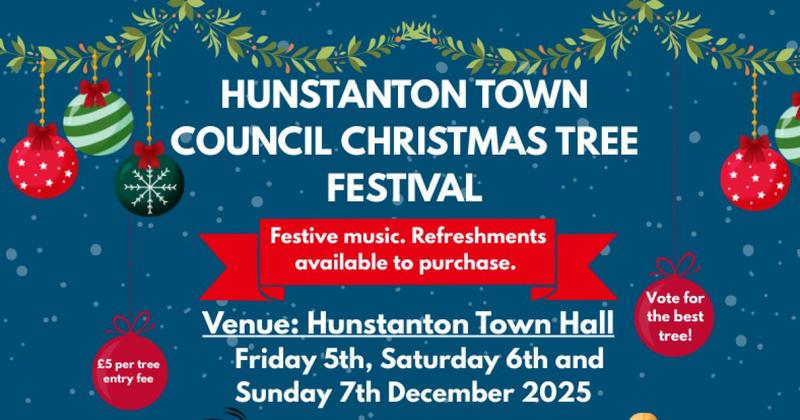 Christmas tree festival is coming to town hall Christmas tree festival is coming to town hall