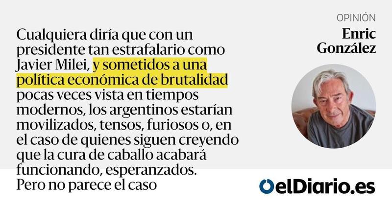 Entre el horror y el peronismo, los argentinos eligen el horror