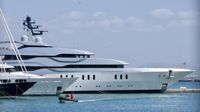 Estados Unidos vigila su botín ruso en Mallorca