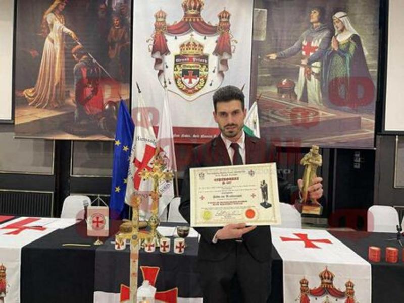 Радослав Владимиров получи специалната награда на тамплиерите „Андрей Баташов“ за 2025 г. 