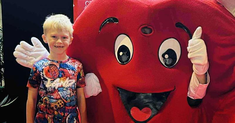 Mother whose newborn son was rushed to surgery with walnut-sized heart recalls ordeal