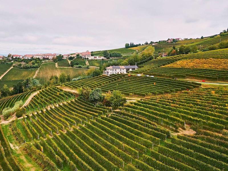 Dosio, le Langhe viste dall’alto