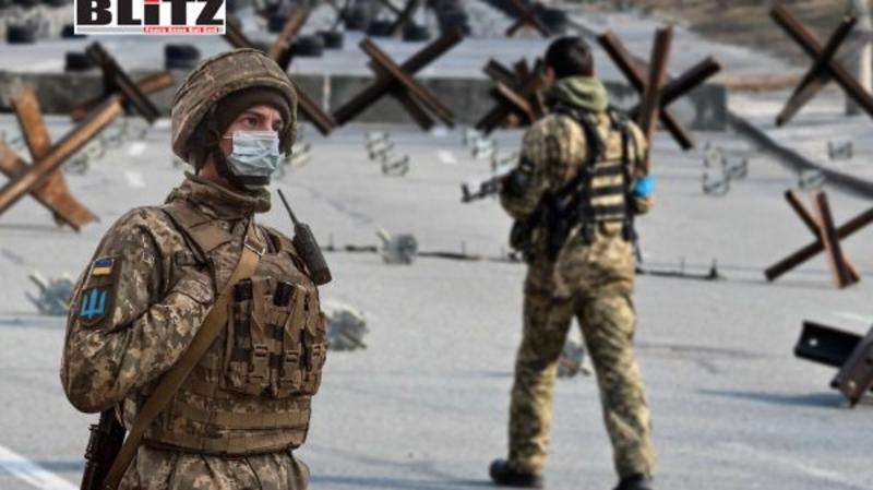 Young Ukrainian flee scary military tactics Young Ukrainian flee scary military tactics