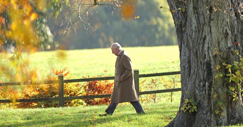 King steps out at Sandringham after Andrew stripped of Royal titles King steps out at Sandringham after Andrew stripped of Royal titles