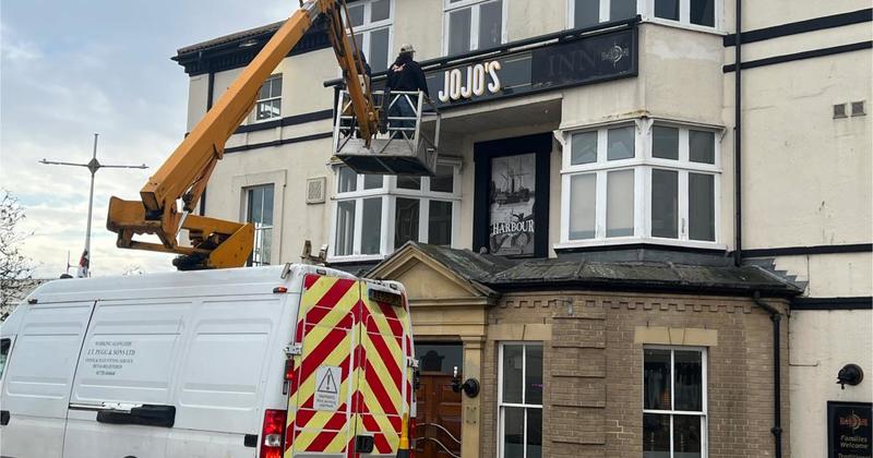Signs go up as rebranded seaside pub prepares for grand launch