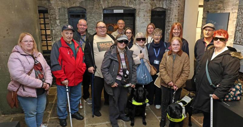 Touching trip for vision-impaired visitors to explore town's criminal past Touching trip for vision-impaired visitors to explore town's criminal past