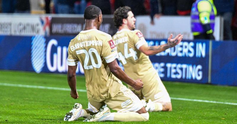 Swindon Town banish ghosts again with massive FA Cup victory