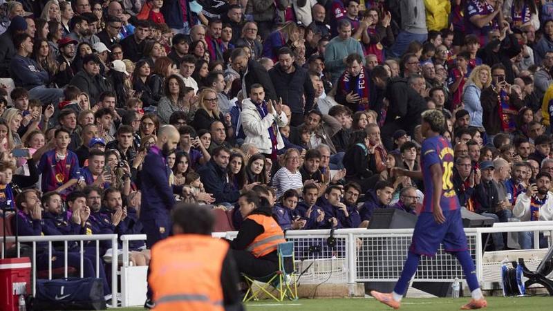 La tematización de la grada