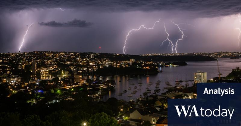 How two images portray the same storm amid confusion over BoM upgrade How two images portray the same storm amid confusion over BoM upgrade