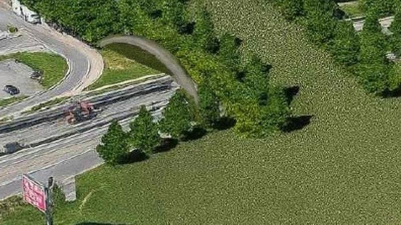 Via Martinella a Bergamo, i residenti lanciano il progetto di un «ponte verde»