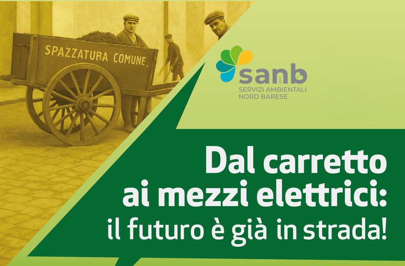 Dal carretto ai mezzi elettrici: il futuro è già in strada Dal carretto ai mezzi elettrici: il futuro è già in strada