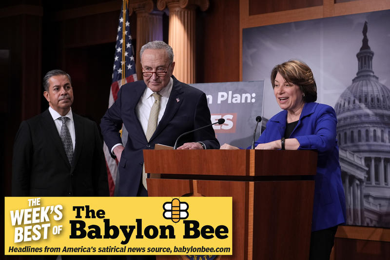 Best of the Babylon Bee: Embarrassed Dems say they can’t remember why they shut government down