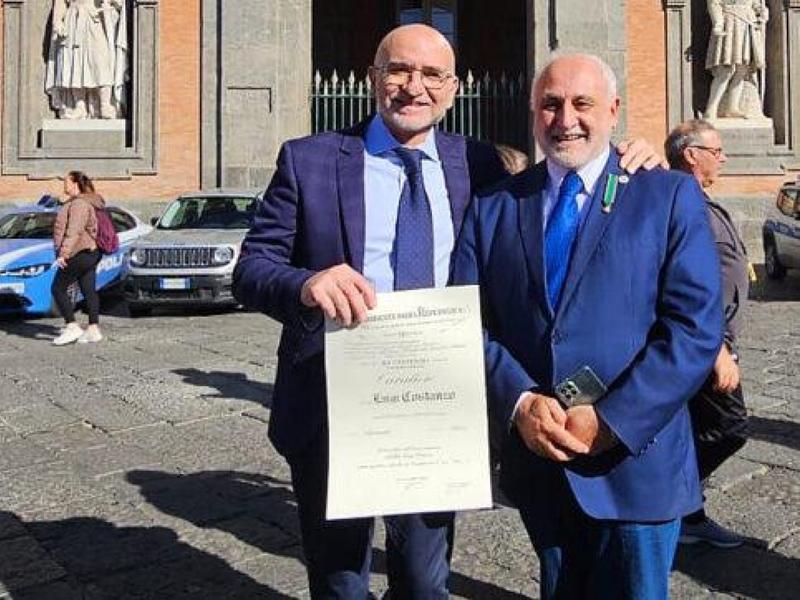 Terra dei Fuochi, Luigi Costanzo Ã¨ il secondo medico di Isde Napoli nominato Cavaliere della Repubblica