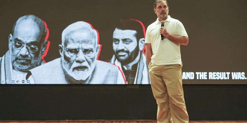A 'Brazilian Model', a UP BJP Sarpanch, Thousands of Blurred Voters: Rahul Gandhi Drops 'H-Bomb' on Haryana Vote Chori