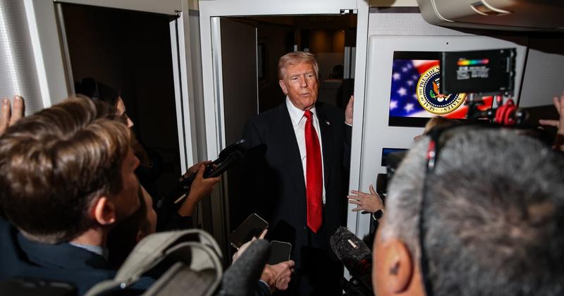 Only Trump Can Reopen the Government. But He’s Not in the Mood.