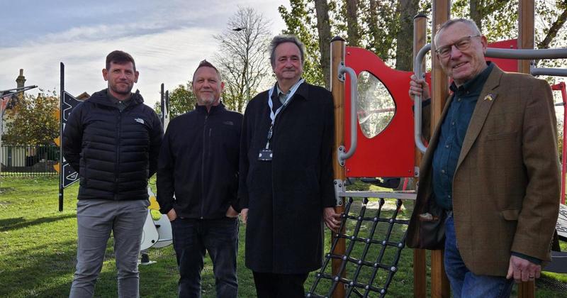 Youngsters enjoy new look play areas across town