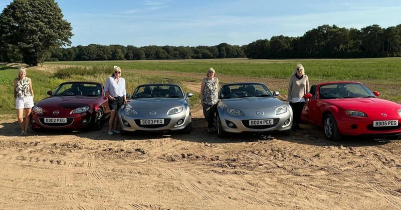 Sisters splash out on matching sports cars in touching tribute to parents Sisters splash out on matching sports cars in touching tribute to parents