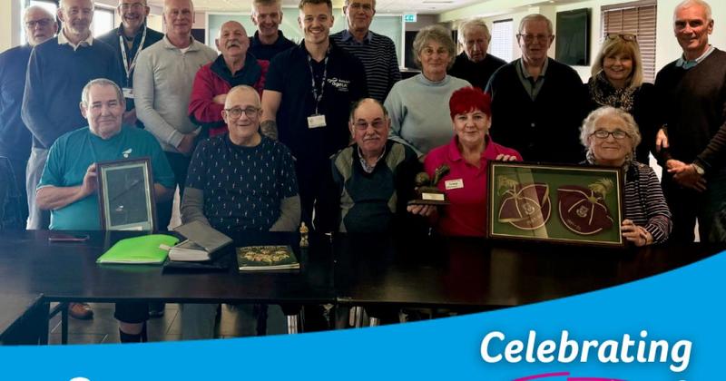 Football reminiscence group marks 10th anniversary Football reminiscence group marks 10th anniversary