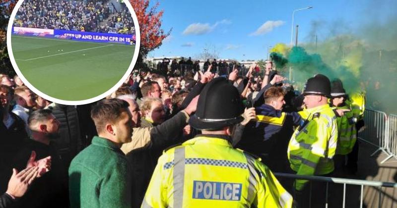 Norwich City fans face having season tickets REVOKED following tennis ball protest