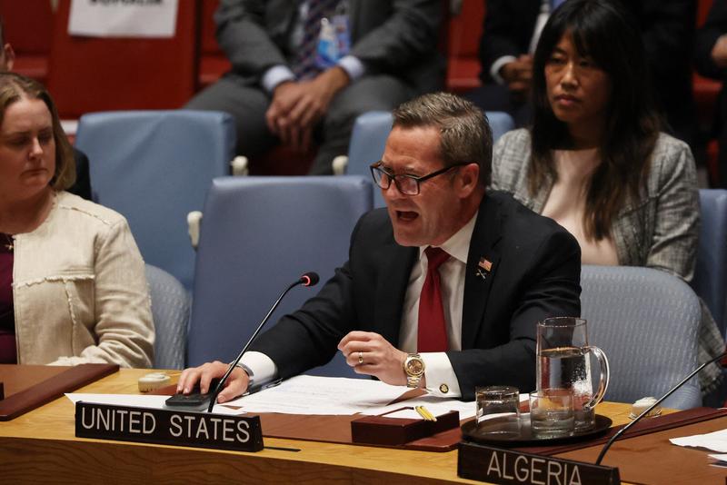 US envoy seeks to rally support for resolution establishing postwar Gaza security force US envoy seeks to rally support for resolution establishing postwar Gaza security force