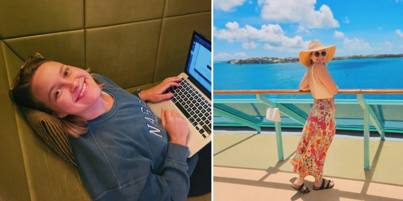 Woman quits 6-figure job to live on cruise ships and discovers complicated reality 2 months in Woman quits 6-figure job to live on cruise ships and discovers complicated reality 2 months in