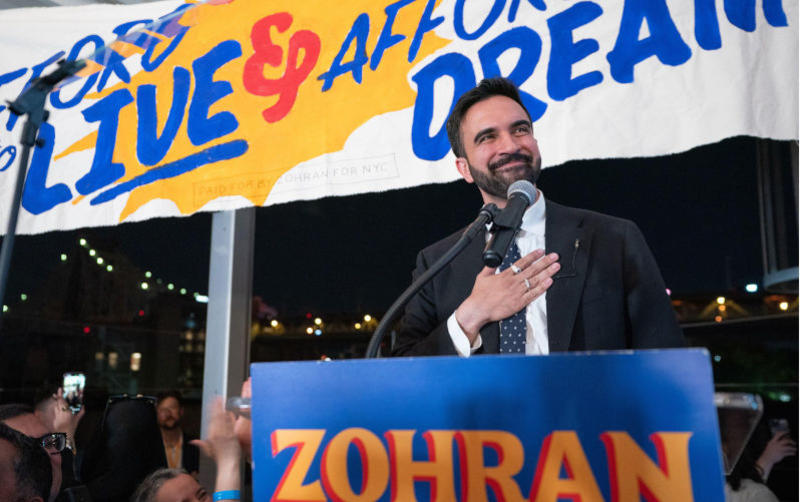 ‘New York, this city belongs to you’: Zohran Mamdani’s victory speech