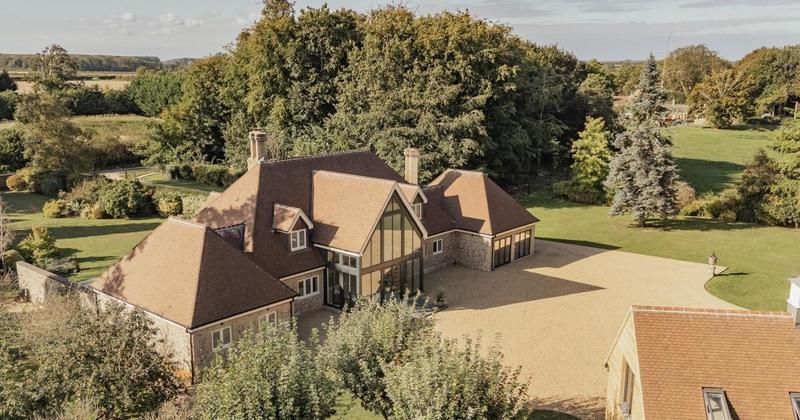 Five-bed new build in parkland for sale at £1.75 million