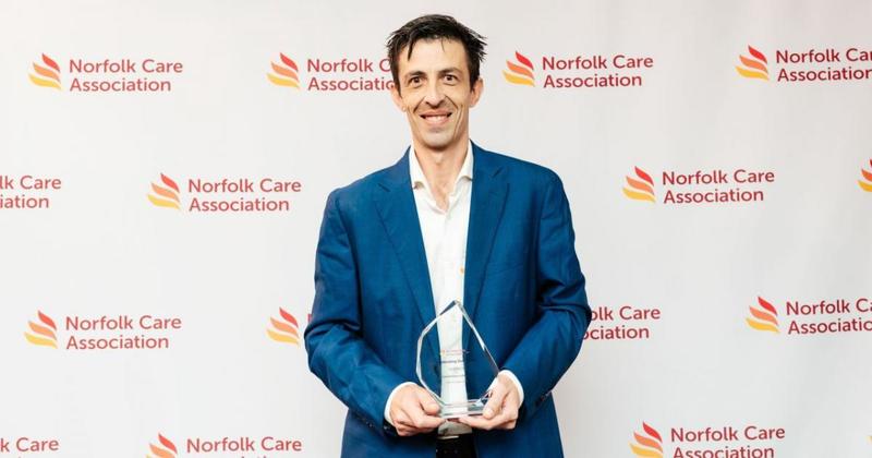 Norfolk care home manager receives top leadership award Norfolk care home manager receives top leadership award