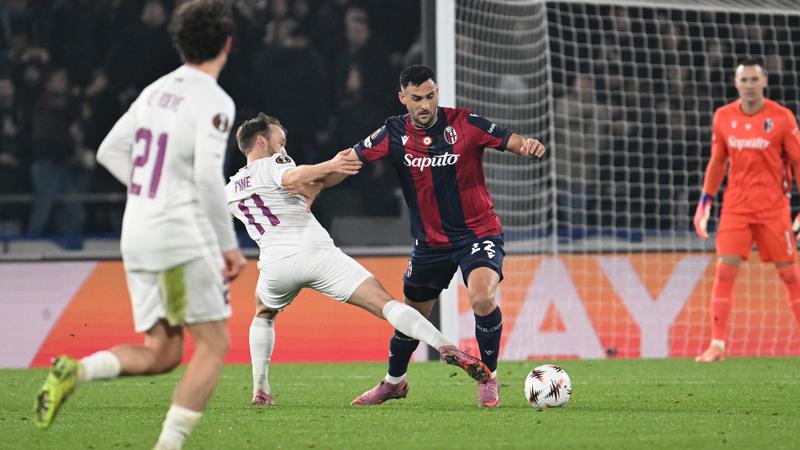 Bologna Brann 0-0, rossoblù in 10 e Lykogiannis espulso al 23’: l’Europa League ora si fa in salita