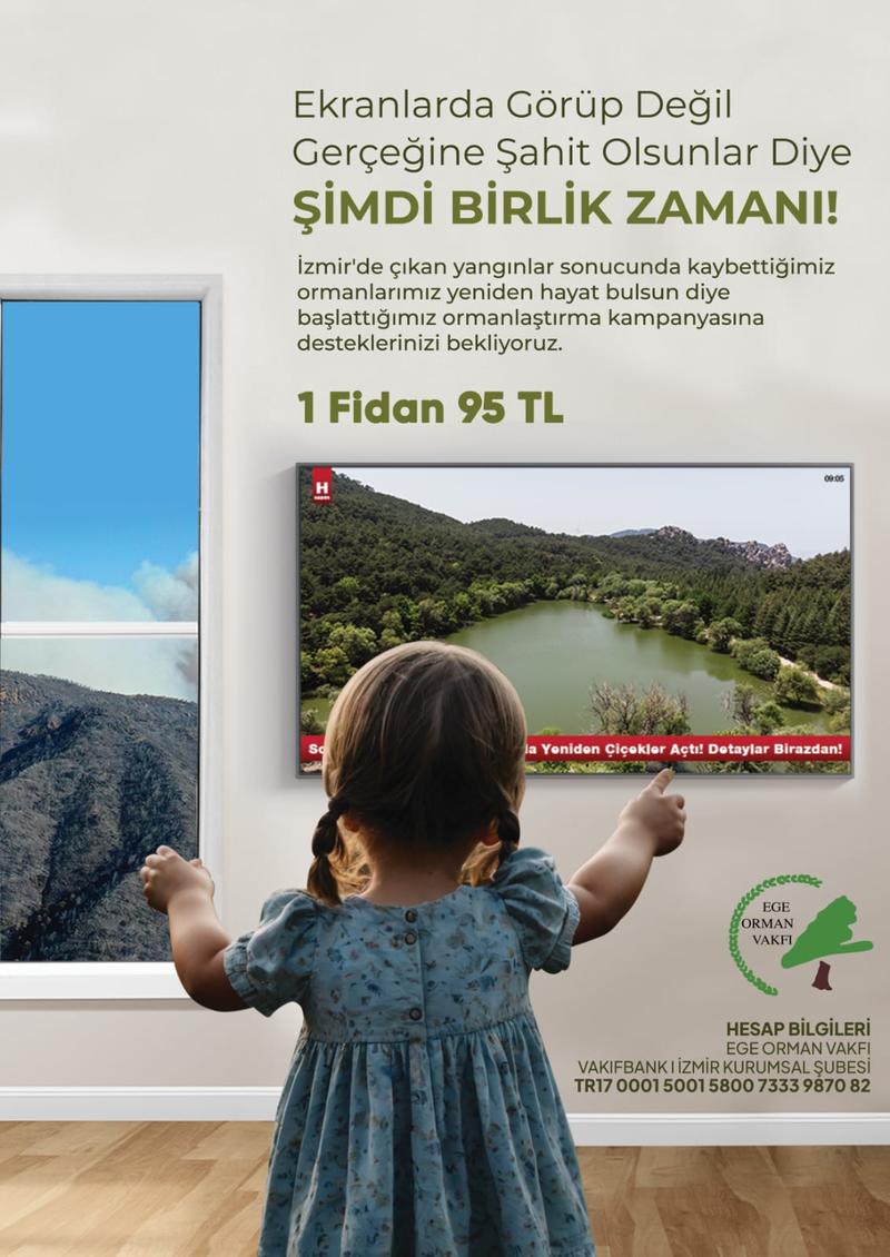 Ormanları çoğaltarak hem iklim krizini önleyin HEM DE YAŞAM KALİTENİZİ ARTIRIN