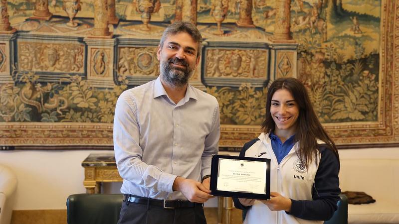 Di Sabato e Roversi in Comune. Un premio alle eccellenze