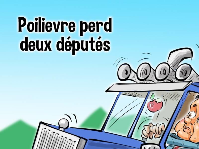 Pierre Poilievre perd deux députés