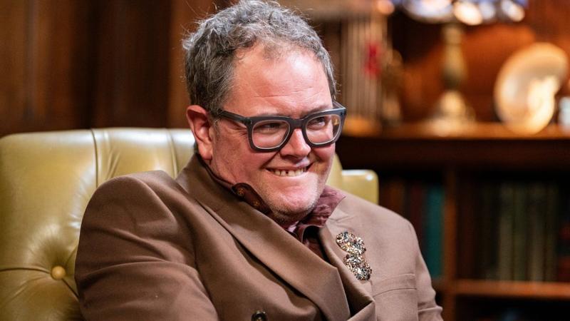 Sweating, wailing, drunk on power: Alan Carr is a true British hero