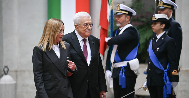 Italy’s Meloni hosts Abbas amid EU Palestinian statehood push: What we know