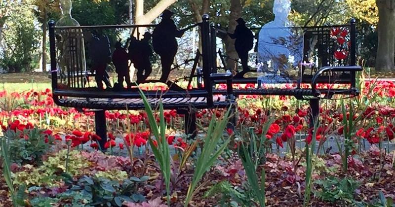 Tommy statues return to town's Remembrance garden ahead of poignant services Tommy statues return to town's Remembrance garden ahead of poignant services