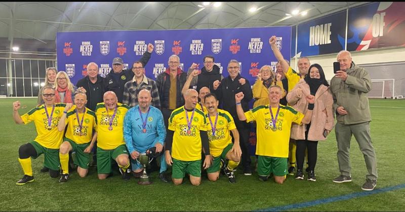 Norwich win the FA Cup! Walking footballers crowned national champions Norwich win the FA Cup! Walking footballers crowned national champions