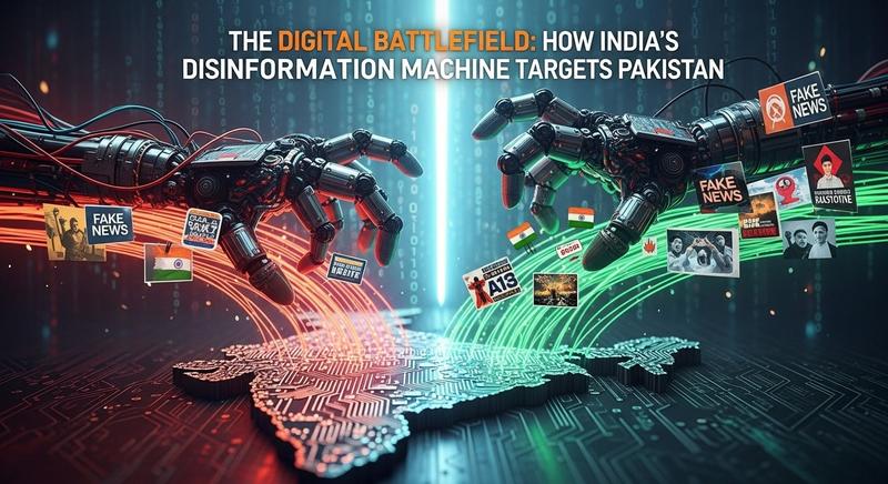 The Digital Battlefield: How India’s Disinformation Machine Targets Pakistan