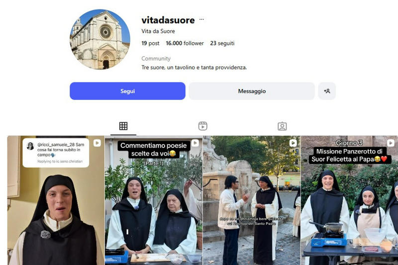 Neonati come santi e finte suore: la fede 