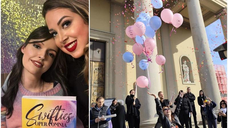 L’ultimo saluto a Silvia Stoyanova: tra coriandoli e note di Taylor Swift: 